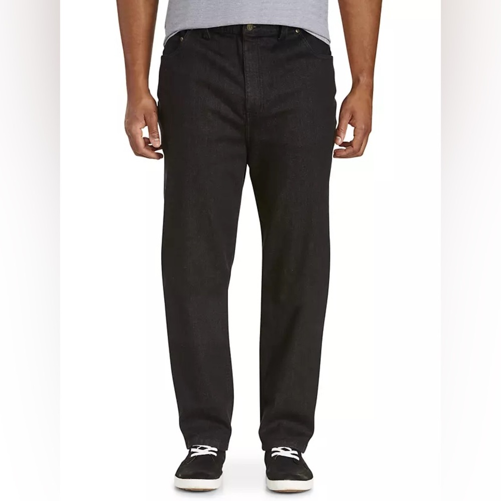 Men’s Denim Jeans Black Continuous Comfort Stretch Size 44/32